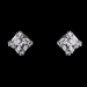 Silver Clear CZ Necklace & Earring Set 8597