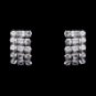 Silver Clear CZ Necklace & Earring Set 8616