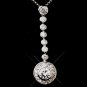 Silver Clear CZ Necklace & Earring Set 8722