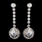 Silver Clear CZ Necklace & Earring Set 8722