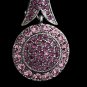 Captivating Modern Amethyst Crystal Earrings E 942