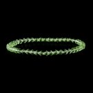 Sparkling Green Swarovski Crystal Bead Stretch Bracelet 235