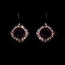 Earring 1003 Silver Amethyst