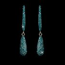 Earring 1026 Silver Turquoise
