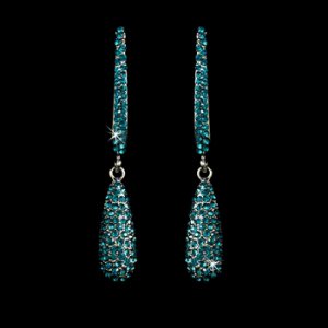 Earring 1026 Silver Turquoise