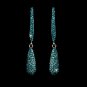 Earring 1026 Silver Turquoise