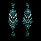 Earring 1027 Antique Silver Turquoise