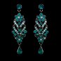 Earring 1027 Antique Silver Turquoise