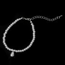 Child's Silver White Bracelet B-401