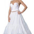 Double Ruffle Draw String Petticoat PC 107