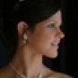 Brilliant Silver Clear Rhinestone Flower Necklace & Earring Set 7210