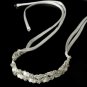 Stunning Crystal Flower Accented Bridal Ribbon Headband HP 6470