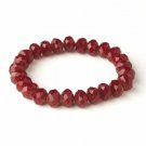 Ruby 10mm Stretch Bracelet 7613