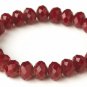 Ruby 10mm Stretch Bracelet 7613