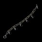 Rhodium Black w/ Gold Chain Links B 2700