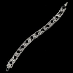Bracelet 1107 Silver Black