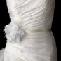 Belt with Crystals, Pearls, and Feathers Clip 1142