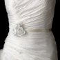 Belt with Triple Garden Rose Flower Clip 412