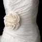 Belt with Garden Rose Flower Clip 419