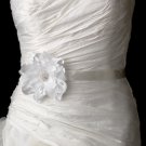 Belt with Jeweled Flower Clip 426