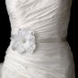 Belt with Jeweled Flower Clip 426