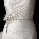 HP 6472 with Couture Clear Crystals Feather Fascinator Clip 8105