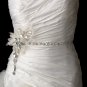 HP 6472 with Couture Clear Crystals Feather Fascinator Clip 8105