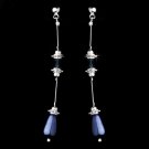 Earring 8357 Blue