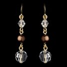 Earring 8352 Brown