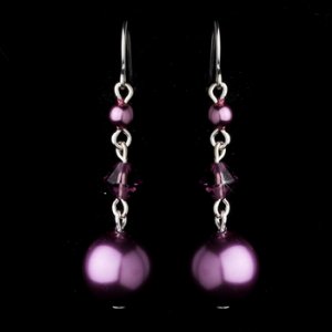 Earring 8355 Amethyst