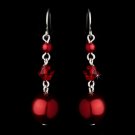 Earring 8355 Red