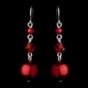 Earring 8355 Red