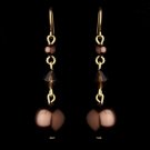 Earring 8355 Brown