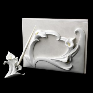 Classic Lily Guest Book