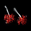 Red Crystal Flower Bouquet Jewels BQ 284