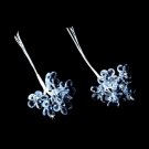 Lt Blue Bouqet Flower Jewelry Accents BQ 284
