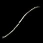 Silver Clear Rhinestone Bridal Clasp Bracelet 17100