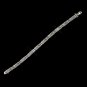 Silver Clear CZ Crystal Tennis Bridal Clasp Bracelet 65150