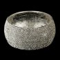 Silver Clear Rhinestone Bangle Bridal Bracelet 81401