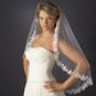 Bridal Wedding Single Layer Fingertip Length Veil 591 1F