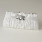 Cream Satin Crystal Evening Bag 314