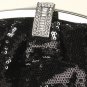 Black Sequin & Rhinestone Evening Bag 321