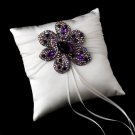 Ring Pillow 11 with Marquise Crystal & Rhinestone Brooch 8798