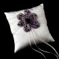 Ring Pillow 11 with Marquise Crystal & Rhinestone Brooch 8798