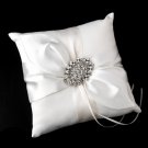 Ring Pillow 17 with Vintage Crystal Brooch 13
