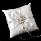 Ring Pillow 17 with Dangling Pear & Marquise Crystal Brooch 44