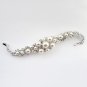 Silver Rhodium Diamond White Bracelet 1421