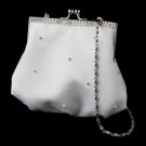 Ivory Pearl & Crystal Bridal Purse 1987
