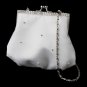 Ivory Pearl & Crystal Bridal Purse 1987