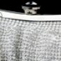 Silver Clear Crystal Evening Bag 331